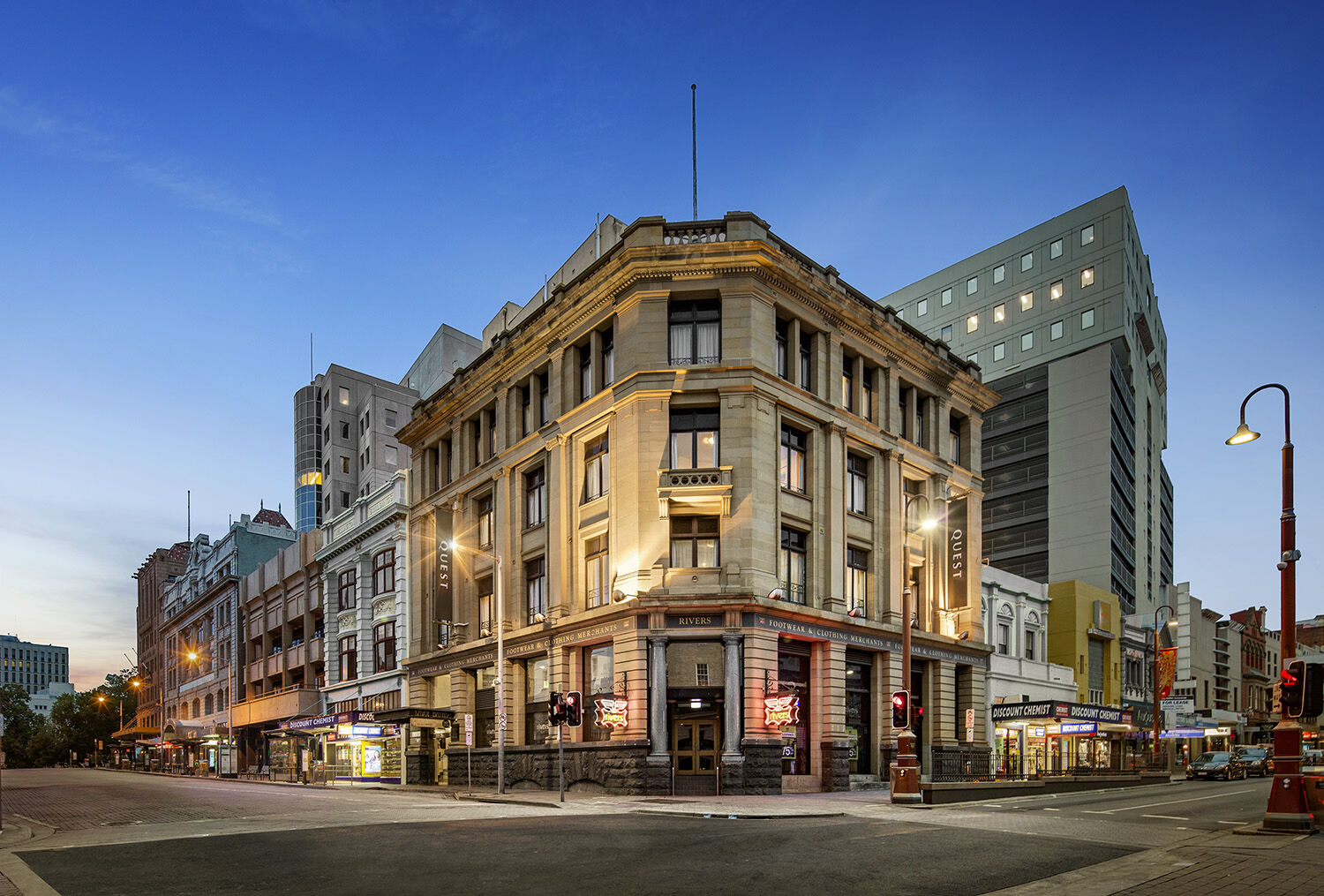 Quest Savoy Aparthotel Хоубарт Екстериор снимка